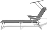 Sun Lounger, Outdoor All-Weather Patio Chaise Lounge Chair, Outdoor Recliner Lounge Chair Sun Loungers, for Garden - Photo 3