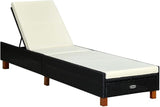 (Fast Delivery) Outdoor Chaise Lounge, Sun Lounger, for Deck, Indoor, Yard, Balcony, Garden - Photo 1