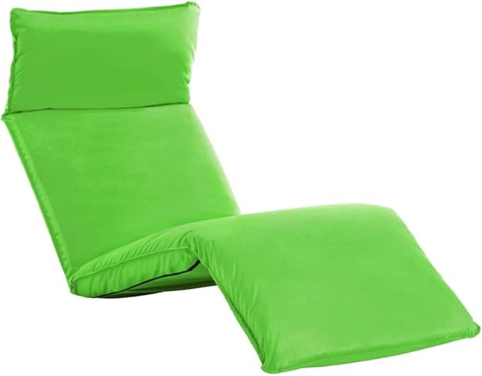 Foldable Sunlounger Outdoor Chaise,Outdoor Lounge Chairs Set of 2,Chaise Lounge,Lounge Chairs for Outside,Pool Lounge Chairs,Outdoor Chaise Lounge,Oxford Fabric Green