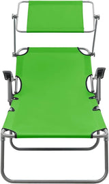Sun Lounger, Outdoor All-Weather Patio Chaise Lounge Chair, Outdoor Recliner Lounge Chair Sun Loungers, for Garden - Photo 3