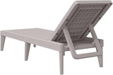 Brown Adjustable Single Pool Lounge Chair - Photo 6