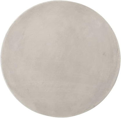 Christopher Knight Home Randall Outdoor Contemporary Lightweight Accent Side Table, Concrete Finish