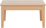 Costaelm Outdoor Side Tables for Patio, Small Patio Conversation Table Weather Resistant Coffee Table - Photo 5