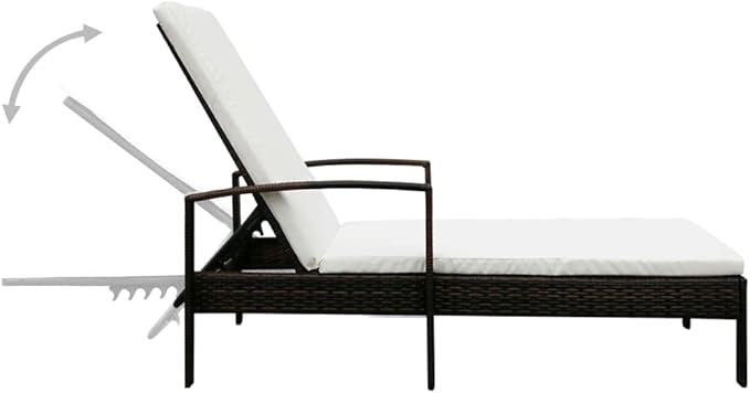 Sun Lounger Chaise Lounge, Lounge Chairs for Outside, Pool Lounge Chairs, Outdoor Chaise Lounge, Patio Lounge Chair - Photo 5