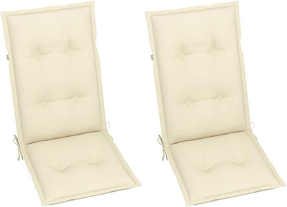Outdoor Rocking Chair with Cream Cushions, Solid Acacia Wood Vintage Rocker, Gray Wash Finish Patio Furniture for Porch, Garden, Living Room