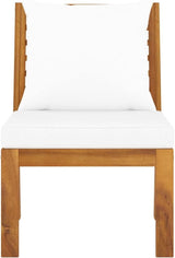 Acacia Wood Sectional Sofa for Patio and Outdoor - Photo 3
