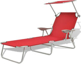 Sun Lounger, Outdoor All-Weather Patio Chaise Lounge Chair, Outdoor Recliner Lounge Chair Sun Loungers, for Garden - Photo 1
