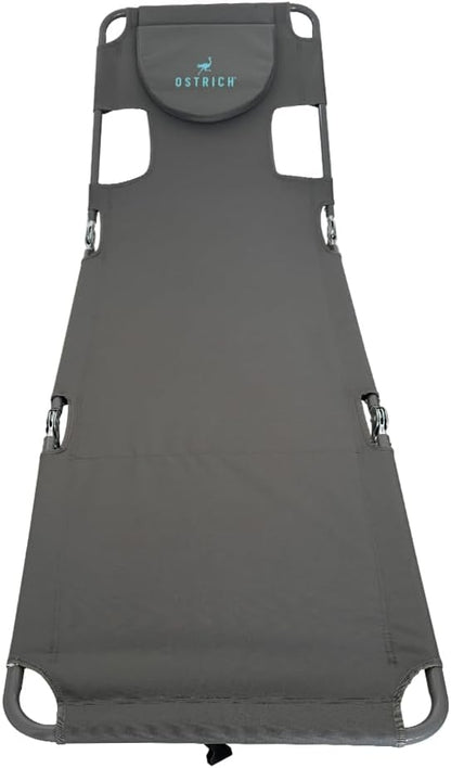 Ostrich Chair Backpack Chaise Chair, Gray