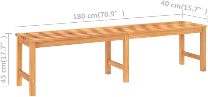 (Fast Delivery) Patio Garden Bench Outdoor Benches - Perfect for The Front Porch, Patio, Deck - Photo 2