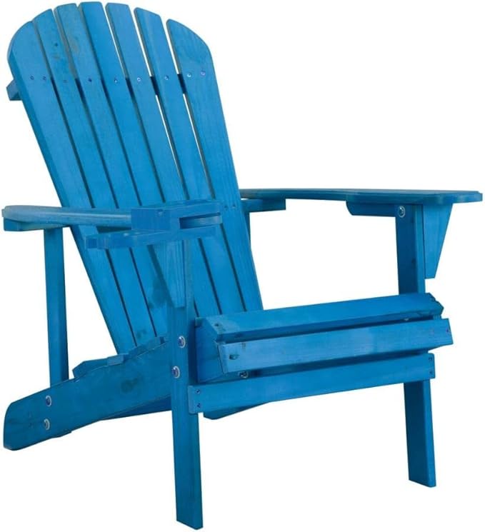 W Unlimited SW2101SB-CHET Set Adirondack Chairs, Sky Blue
