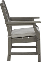 Signature Design by Ashley Visola Outdoor HDPE Dining Chair Set of 2, Durable and Weather Resistant HDPE Material - Photo 8
