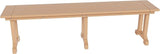 WO WESTIN OUTDOOR HDPE Laguna Trestle 65" Bench,Teak - Photo 3