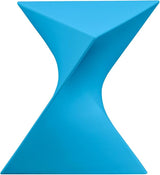 LeisureMod Modern Blue Accent End Table - Stylish Vanity Side Table for Bedroom, Living Room, or Office - Photo 1