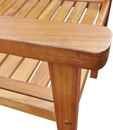 (Fast Shipments) Garden Bench Patio Bench Seat Outdoor Garden Chair Garden Yard Furniture Seating Garden Chairs 2 pcs - Photo 6