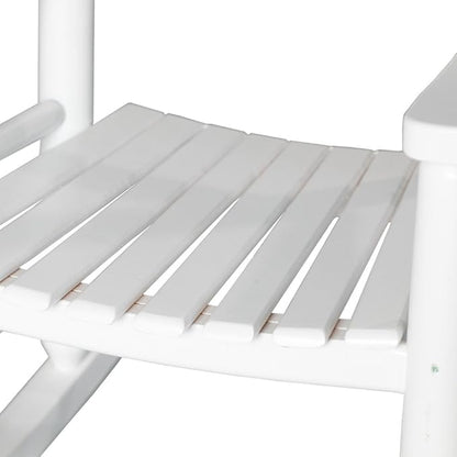 Child Rocking Chair Kids Wooden Rocker Small Baby Toddler Ages 3-6 White Comfy Furniture Outdoor Indoor Reading Room Bedroom Livingroom