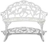 (Fast Delivery) Metal Garden Bench, Outdoor Furniture, Outdoor Seating, Seats up to 2 Persons, for Porch, Pool, Garden - Photo 3