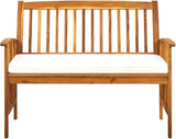 Furniture Outdoor Courtyard Park Bench Pool Beach Backyard Balcony Porch Deck Garden Wooden Furniture Bench Wooden - Photo 3