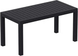 Compamia Ocean Coffee Table in Black, Commercial Grade - Photo 1