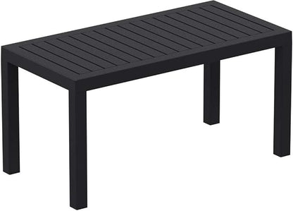 Compamia Ocean Coffee Table in Black, Commercial Grade