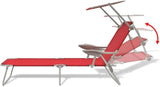 Sun Lounger, Outdoor All-Weather Patio Chaise Lounge Chair, Outdoor Recliner Lounge Chair Sun Loungers, for Garden - Photo 6