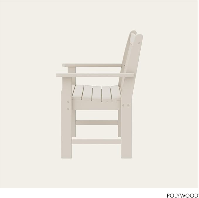 POLYWOOD Vineyard 48-Inch Bench, Sand - Photo 6