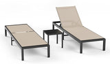 Aluminum Lounge Chairs Outdoor Chaise Furniture - Photo 1