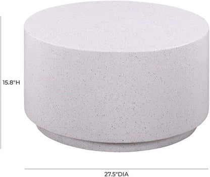 TOV Furniture Terrazzo Light Speckled Coffee Table