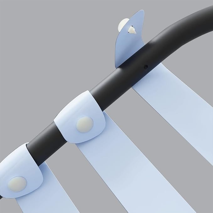 Vinyl Straps for Patio Chair Repair Kit 2'' Wide 20 Ft Long Replacement Straps + 20 Free Rivets for Outdoor Lawn Furniture Chaise Lounge Repair (White)