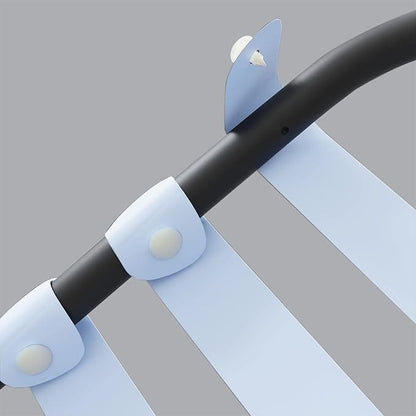 Vinyl Straps for Patio Chair Repair Kit 2'' Wide 20 Ft Long Replacement Straps + 20 Free Rivets for Outdoor Lawn Furniture Chaise Lounge Repair (White)