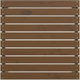 3-Piece Patio Lounge Set Solid Pine Wood Outdoor Furniture Honey Brown with Table for Garden Balcony Backyard Porch - Photo 9