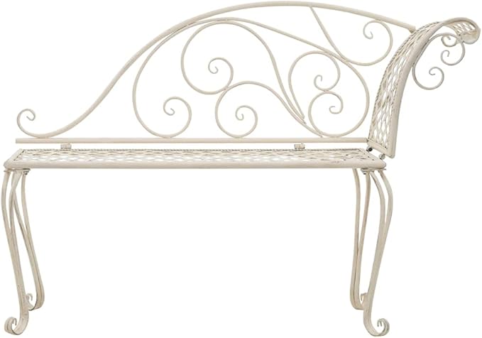 (Fast Delivery) Classic Steel Garden Bench Chair Furniture for Outdoor, Patio, Yard - Photo 3
