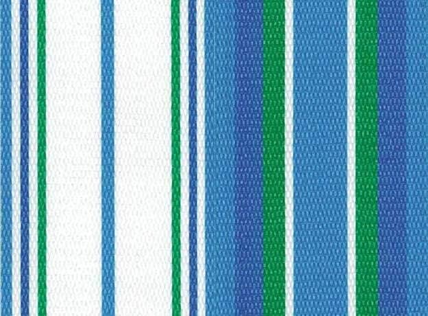 Lawn Chair USA Chair Replacement Lawn Chair Webbing - Webbing for Lawn Chairs. UV-Resistant Straps Made with Durable Polypropylene. Chair Webbing Kit (Sea Island Blue & Sea Island, 3" X 50")