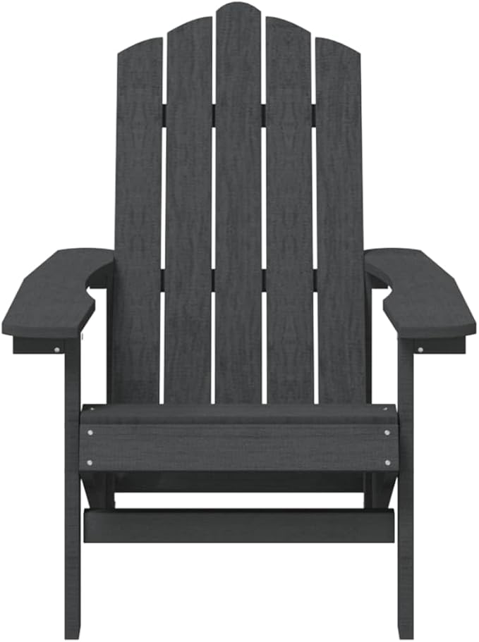 Garden Chair Anthracite HDPE (High Density Polyethylene) Standard Set - Photo 5