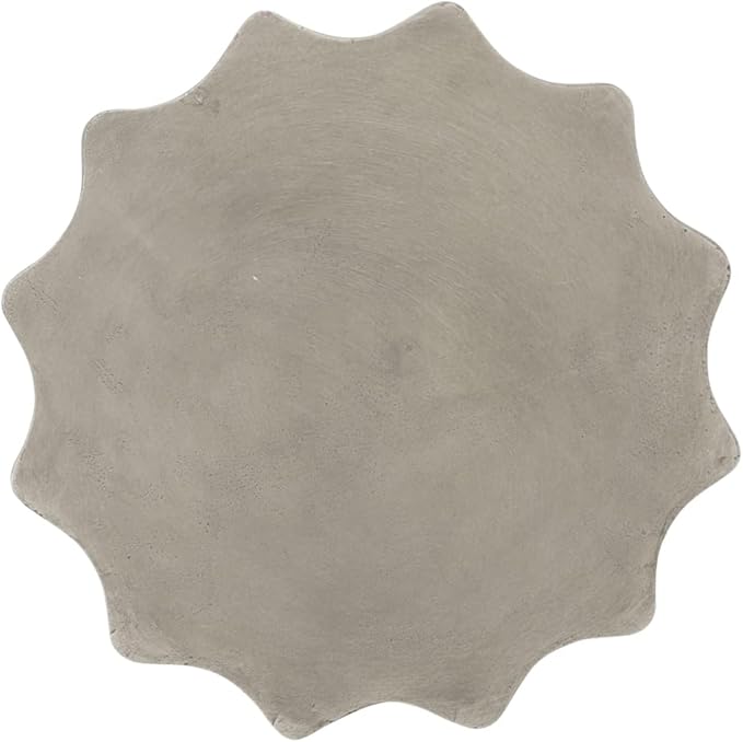 Richie Indoor Contemporary Lightweight Concrete Accent Side Table - Photo 5