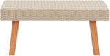 Classic, Simple, PracticalFashion, Trend, Garden Coffee Table Poly Rattan Outdoor Terrace Side Sofa - Photo 3