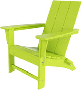 Costaelm Folding Adirondack Chairs, Outdoor Patio Adjustable Lawn Chairs - Photo 1