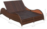 Double Sun Lounger hammock chair, lounge chair, patio lounge chairs, christopher knight outdoor furniture - Photo 2