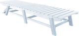 Phat Tommy Outdoor Pool Chaise Lounge, Heavy-Duty Beach Lounger - Folding, HDPE - Photo 3