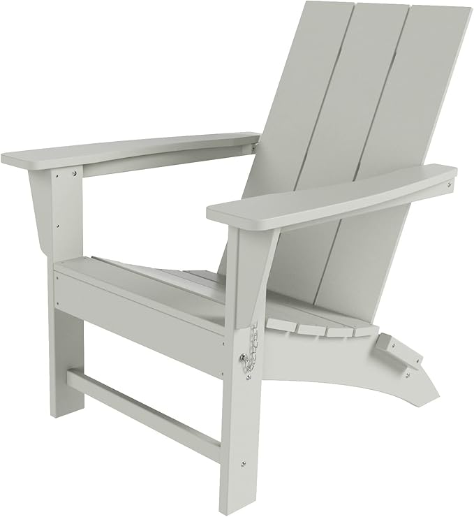 Costaelm Folding Adirondack Chairs, Outdoor Patio Adjustable Lawn Chairs - Photo 1