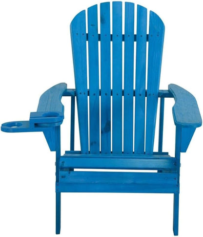 W Unlimited SW2101SB-CHET Set Adirondack Chairs, Sky Blue