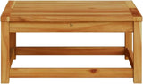 Garden Table Brown Solid Acacia Wood Small Durable - Photo 6