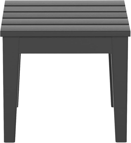 WestinTrends Ashore Outdoor Patio Modern Adirondack Side Table, Gray