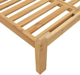 vidaXL 3 Piece Garden Pallet Sofa Set and Cushions Acacia Wood, Garden Table and Chair Set, Balcony Furniture Set - Photo 4