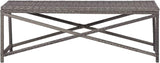 Industrial Style, Patio Bench, Outdoor Bench, Garden Bench, Park Bench, Front Porch Chair, Suitable for Parks, Patio - Photo 3