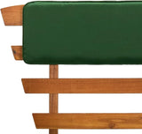 (Fast Shipments) Outdoor Patio Bench Long Rectangular Wooden Dining Picnic Furniture Benches for Backyard, Garden, Lawn - Photo 10