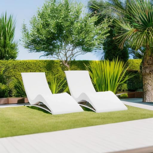 Aqua Outdoors Pool Chaise Lounge Chairs for Ledge & Shelf, Water-Weighted Pool Lounger for Depths Up to 9” - Photo 6