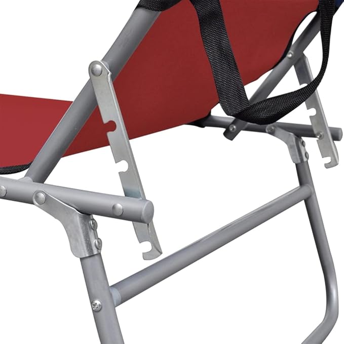 Folding Sun Lounger, Patio Chaise Lounge Chair, Outdoor Recliner Lounge Chair Sun Loungers - Photo 6
