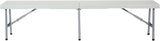 Office Star Resin Furniture for Indoor or Outdoor Use, Single, Fold in Half 6 Foot Bench - Photo 5