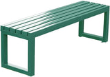2 Person Outdoor Bench Weatherproof, Metal Garden Benches, Front Porch Bench seat, 880 Lbs Weight - Photo 1