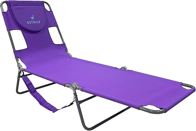 Ostrich Chair Chaise Lounge,Purple - Photo 1